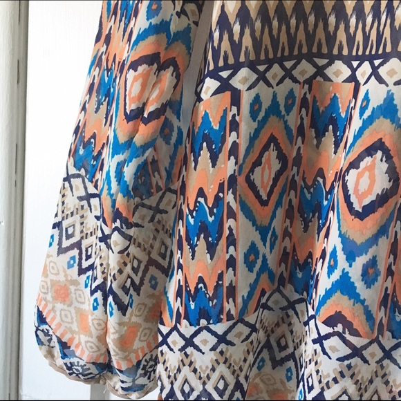 Mine flowy peasant top