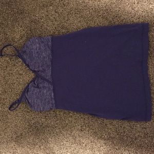 Lululemon workout top with adjustable straps