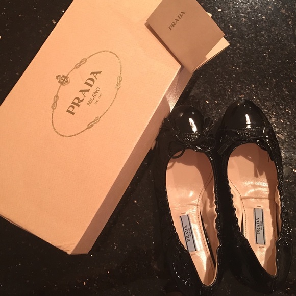 Prada Tassel flats Size 5.5