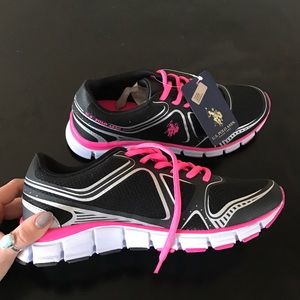 **New with tags**U.S Polo Tennis Shoes size 7.5