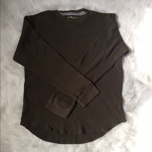 Mens Green Long Sleeve Shirt