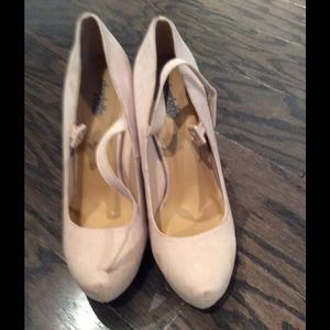 Blush heels