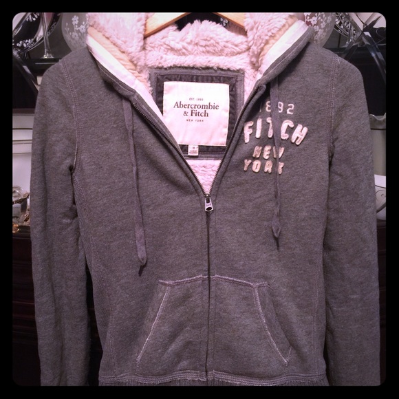 Abercrombie and Fitch fleece lined hoodie