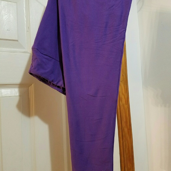 Lularoe TC Purple leggings