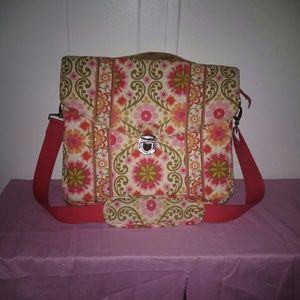 Vera Bradley briefcase/laptop bag