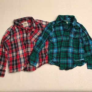 Plaid shirt bundle