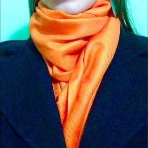Soft Pashmina-Scarf (Orange)