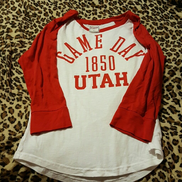 Victoria Secret PINK Utah Utes game day shirt