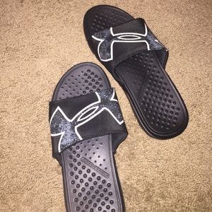 Brand new under armour sandals