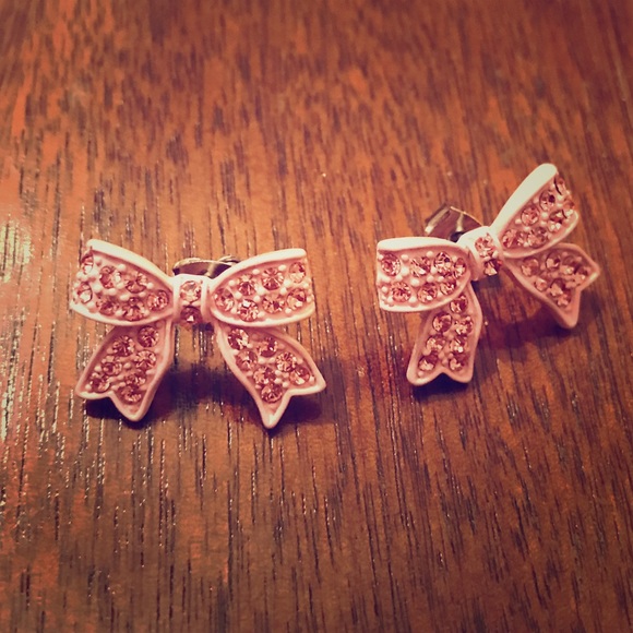 Bow earrings - Picture 1 of 2