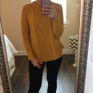 Mustard sweater