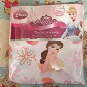 DISNEY Princess Toddler Fitted Sheet