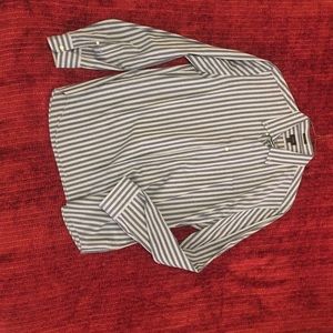 CJ. Crew button down.  Perfect for the holidays.