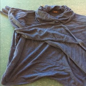 Dark blue Alfani Poncho.