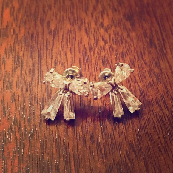 Bow Diamond Earrings