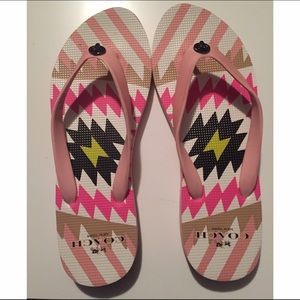 Coach Flip Flops