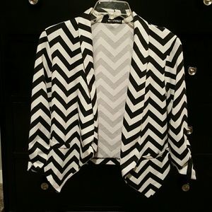 Black and White stripe jacket