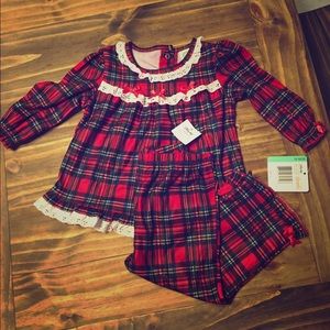 Girl's Two Piece PJ Set
