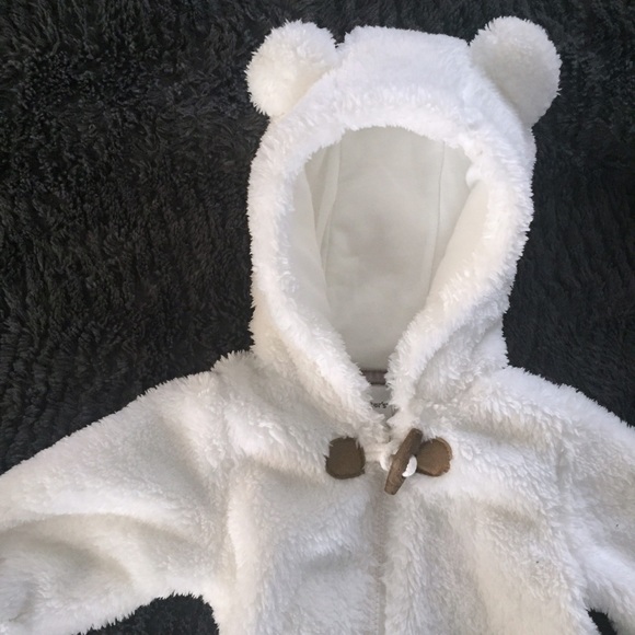 NWT Carters Polar Bear Sherpa Suit