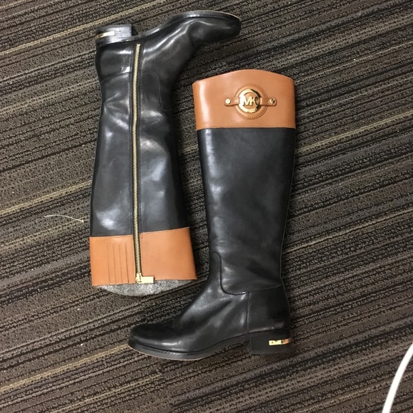 Michael Kors Shoes - Michael Kors Stockard Leather Boot