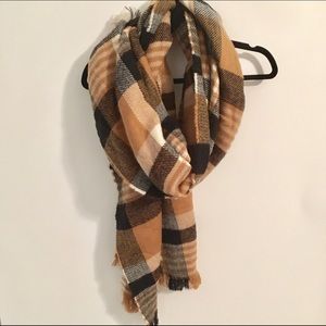 Chunky Plaid scarf