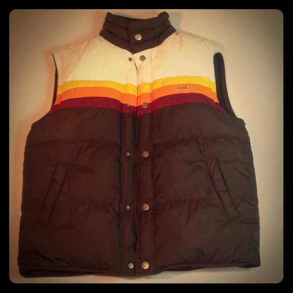 Reversible Le Tigre Down Puffer Vest Men's Medium