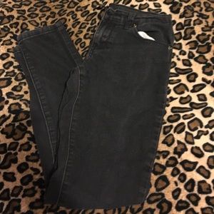 Black skinny jeans
