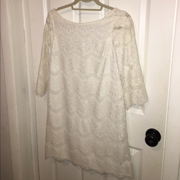 Zara White Lace dress