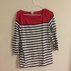 J.Crew 3/4 Sleeve T-Shirt