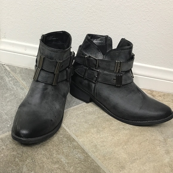 Black booties