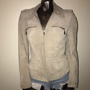 Bebe 100%genuine leather jacket