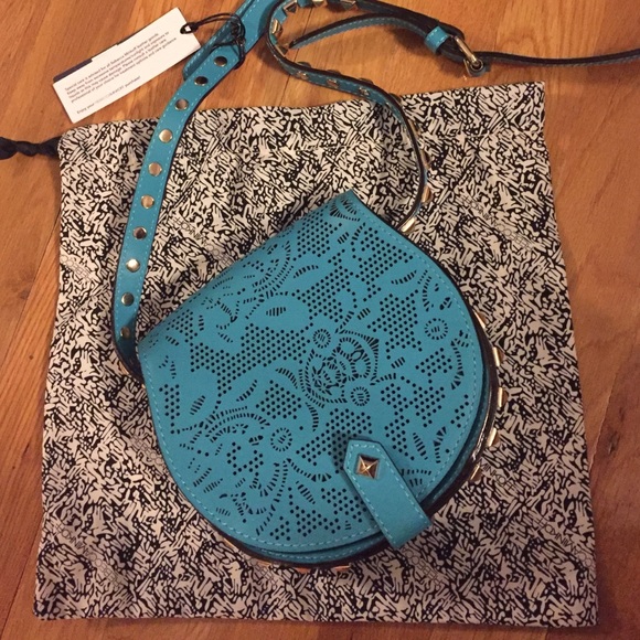 Blue Leather Rebecca Minkoff Crossbody