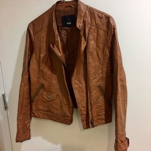 Faux Leather Jacket