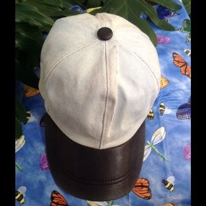 Black Leather n Jean Cap