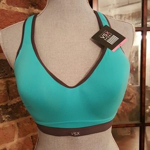 Victoria's Secret Incredible Sports Bra Aqua Grey