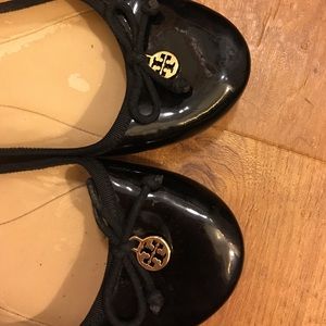 Tory Burch Patent Leather Ballerina Flats