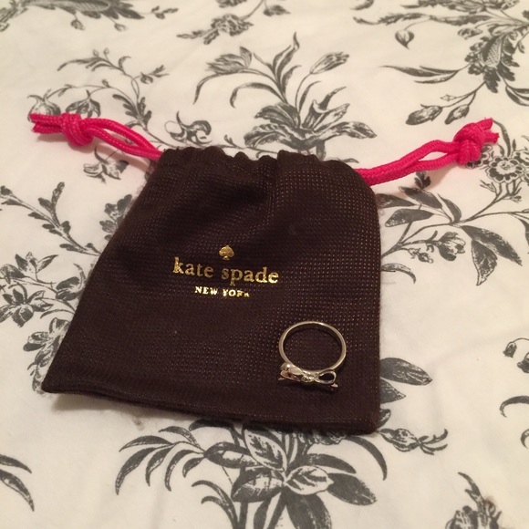 Kate Spade Sliver Bow Ring