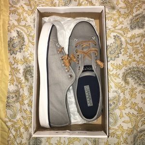Seacoast Charcoal Sperry Top Siders