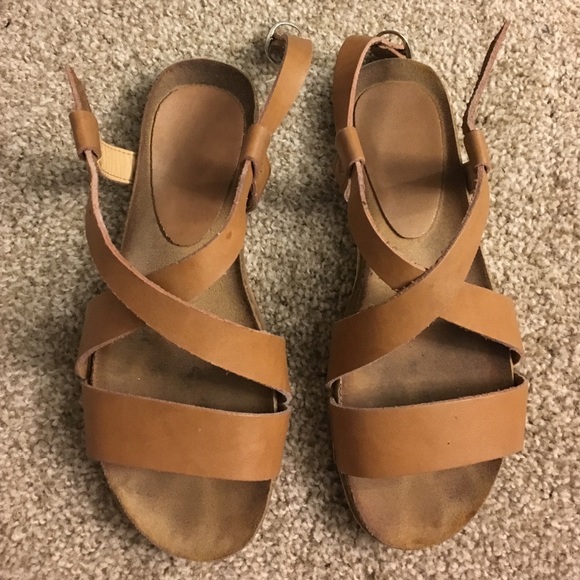 Brown Strappy Sandals