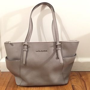 Michael Kohrs Jet Set East West Top Zip Tote