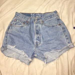 Levi High Waisted Shorts