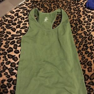 Dark olive tank top
