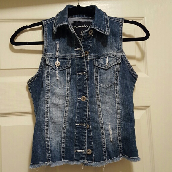 Denim vest