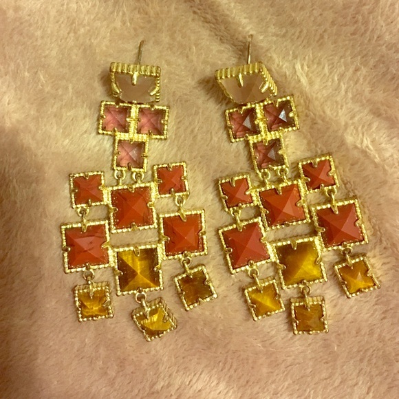 Kendra Scott Ombré Statement Earrings