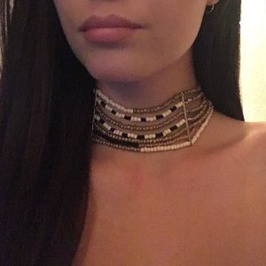 Free People beaded choker