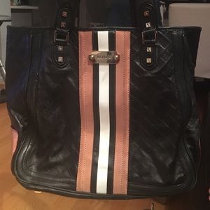 L.A.M.B Gwen Stefani large leather tote.