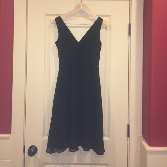 Jcrew little black dress, size 2 petite