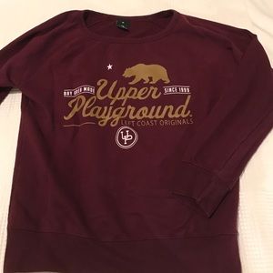 Upper playground pullover