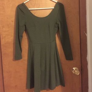 Army green dress