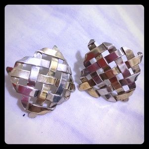 Gabriel Ofiesh sterling and gold earrings